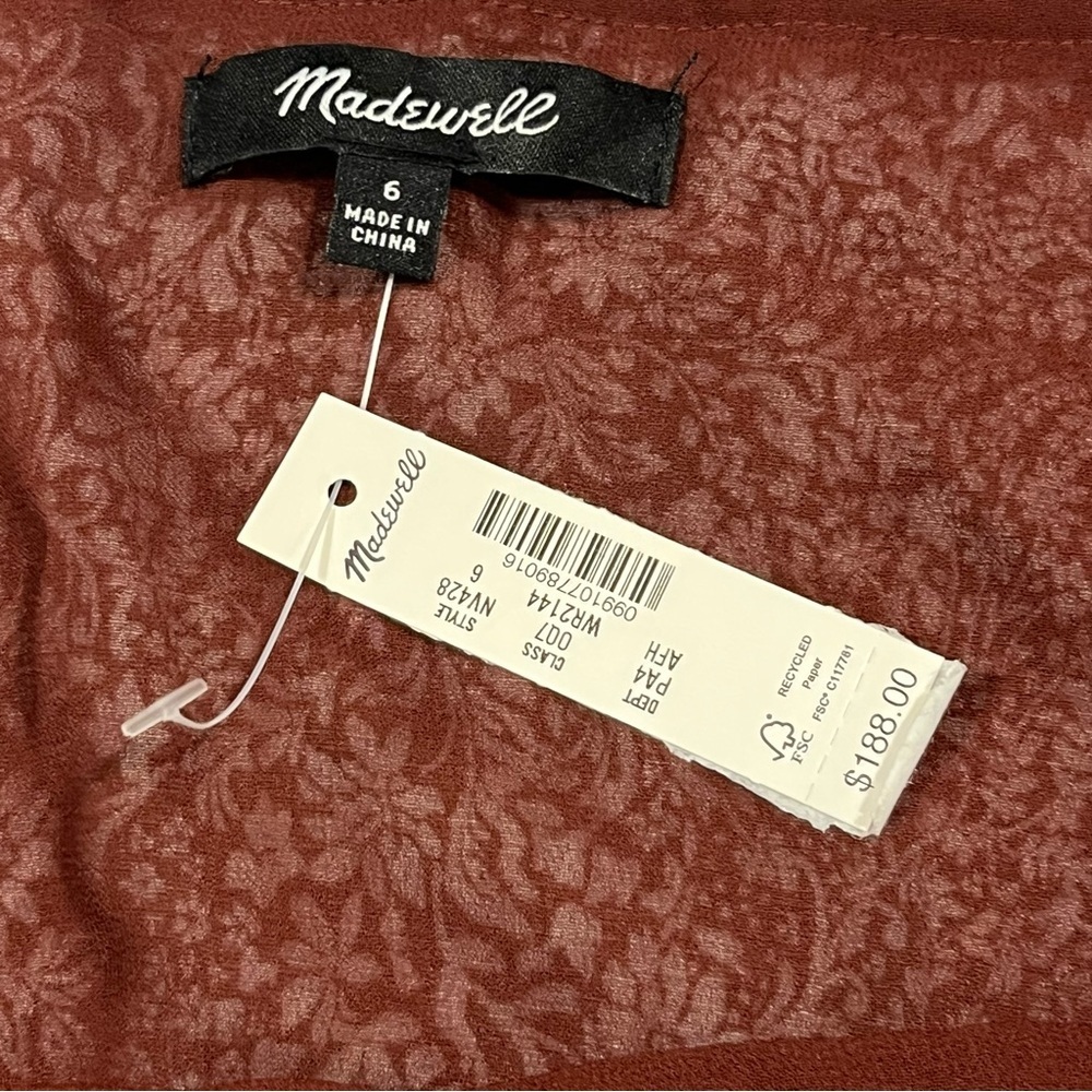 Madewell Square Neck Sleeveless Floral Maxi Dress 6 - Picture 10 of 13